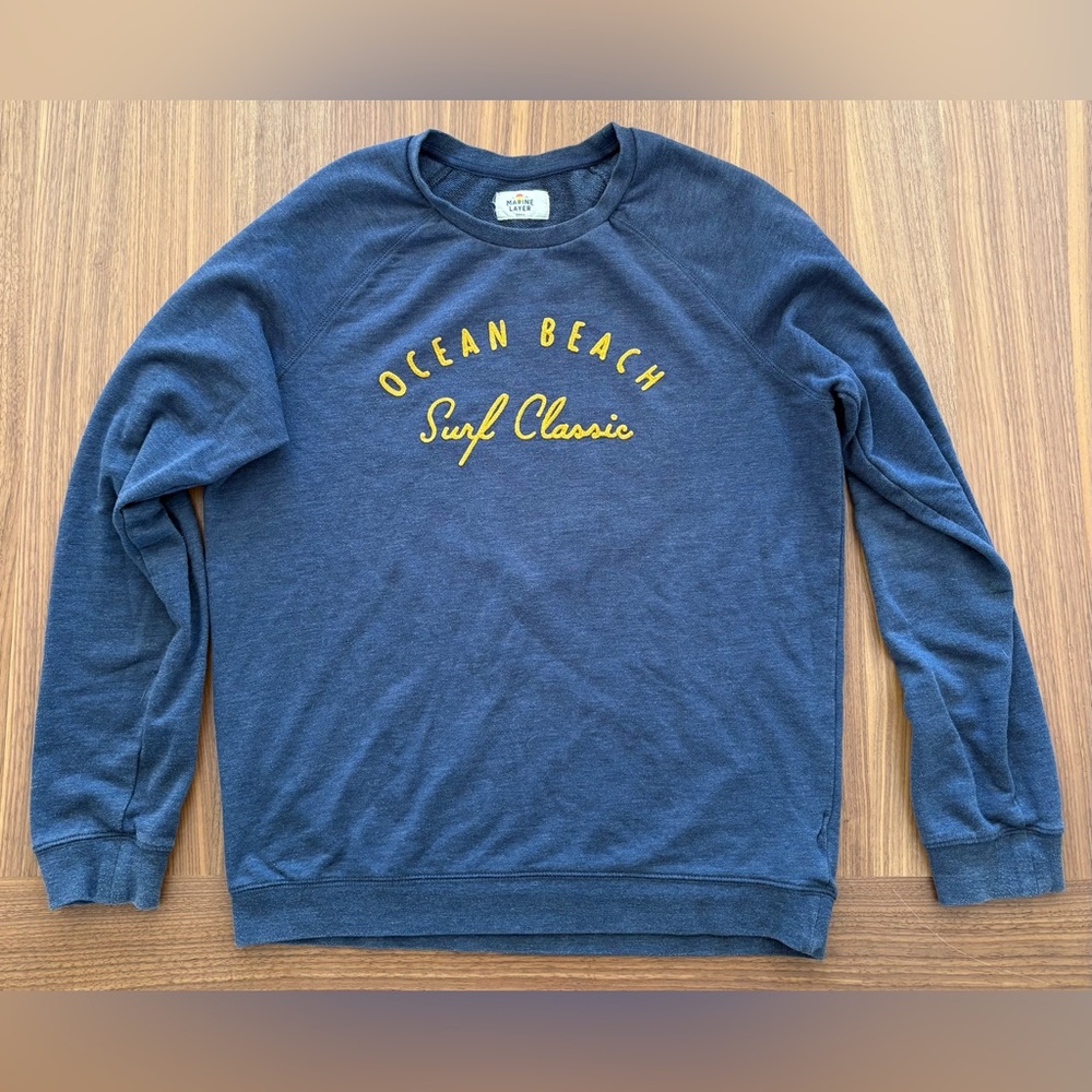 Marine Layer “Ocean Beach Surf Classic” sweatshirt
